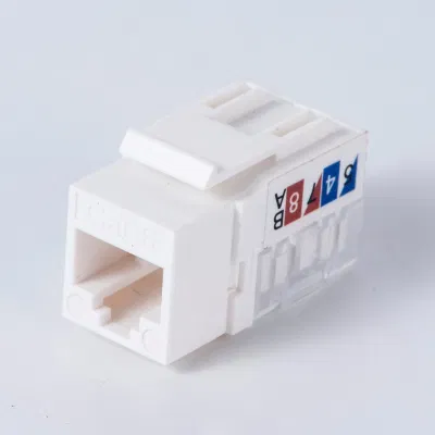 Jack Keystone CAT6 con colore a 90 gradi senza utensili