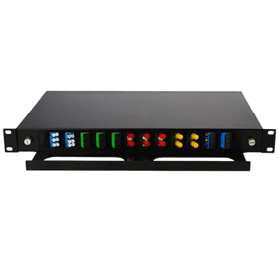 Max 96 fibre LC 1u 48 porte UTP Cat 6 Pannello patch