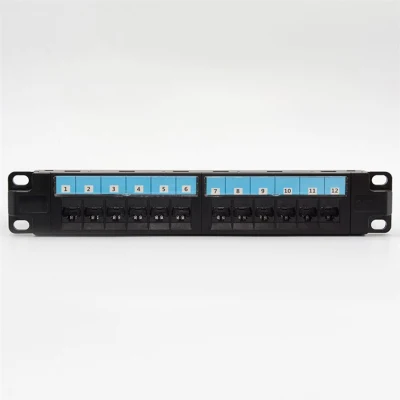 Pannello patch UTP a 12 porte da 10&quot;