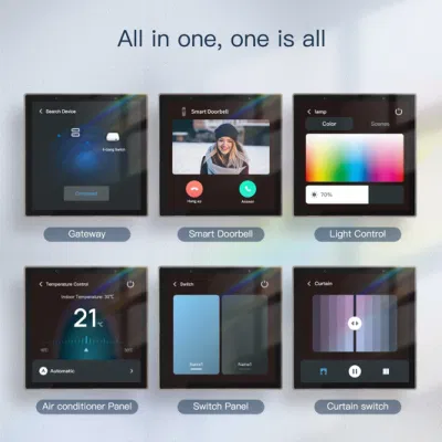 Pannelli di controllo Smart Home schermo a sfioramento con Alexa integrato sostituire Amazon Alexa Acho DOT