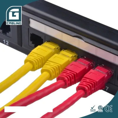 Gcabling Network Patch Panel Gestione cavi Network Patch Panel Excel Pannello patch di rete modello parete