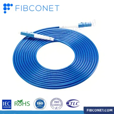 Cavo patch in fibra ottica Cat5e/CAT6 UTP Ethernet simplex/duplex RJ45 RJ11 Cavo patch CPRI Drop SC/LC/FC/St/MPO/Mu/MTRJ/E2000