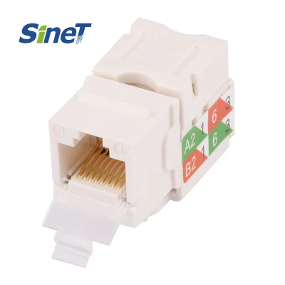 Chiave a pietra per jack modulare RJ45 Panduit OEM CAT6 Cat5 Cat5e UTP Il martinetto ha una piastra di appoggio