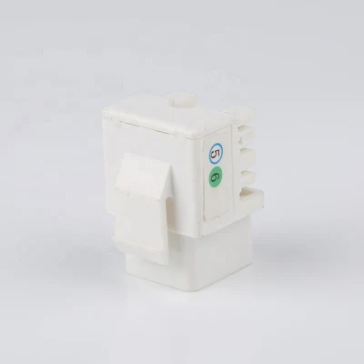 Jack modulare RJ45 Krone Cat5e di alta qualità a 90 gradi RJ45 Jack Keystone UTP femmina