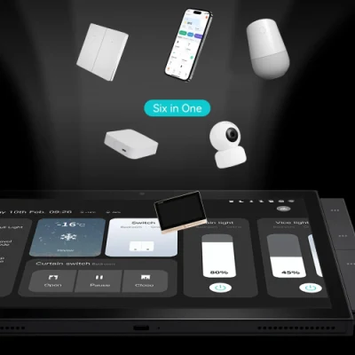 Switch a parete per pannello di controllo Smart Home da 10 pollici ZigBee Gateway