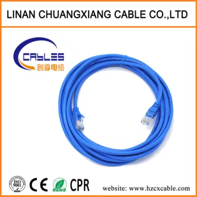 Cavo LAN cavo dati UTP CAT6 approvato per RCP cavo per computer Cavo di rete RJ45/48 con cavo patch in rame