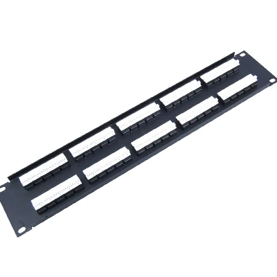 Pannello patch 1u a 24 porte per networking