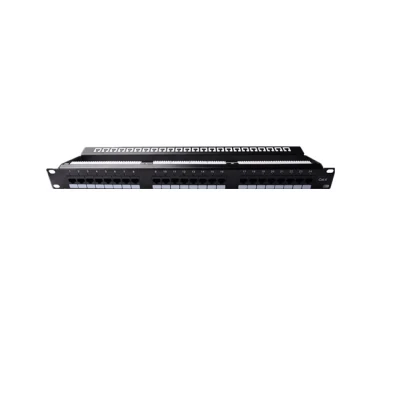 24 pollici 1u LED Keystone Jack pannello patch Produttori 19 Porta con LED