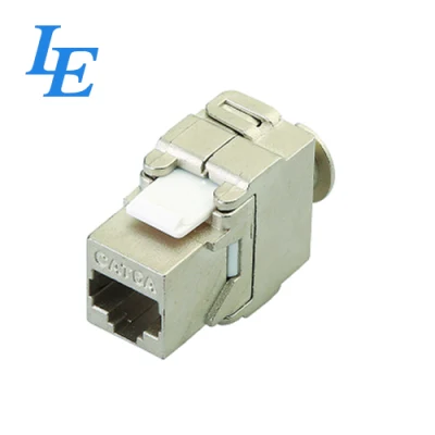 Presa Keystone di rete a 180 gradi senza utensili CAT6/6A FTP