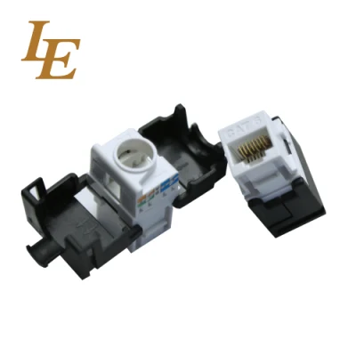 Presa Keystone RJ45 UTP 180 senza utensili Cat5e e CAT6
