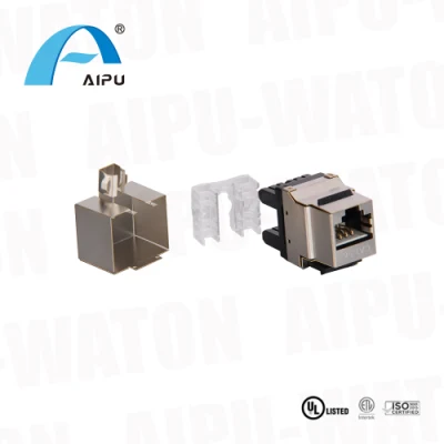 Cat. 5e Jack Keystone RJ45 non schermato, area di lavoro orizzontale, prezzo di fabbrica all&prime;ingrosso