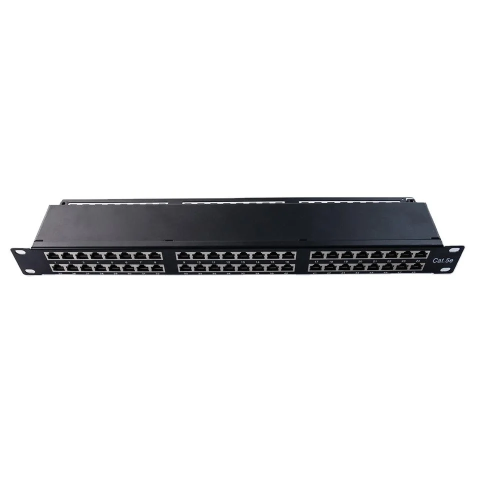 Patch Panel Cat5e Cat6 Cat6a Cat7 Modular 48 Port Networking Patch Panel