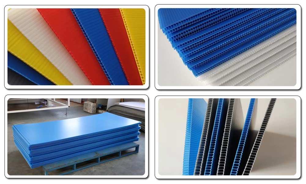Corfluted Polypropylene Plastic Corrugated Hollow Panel for Metal Hardware Guards Protection