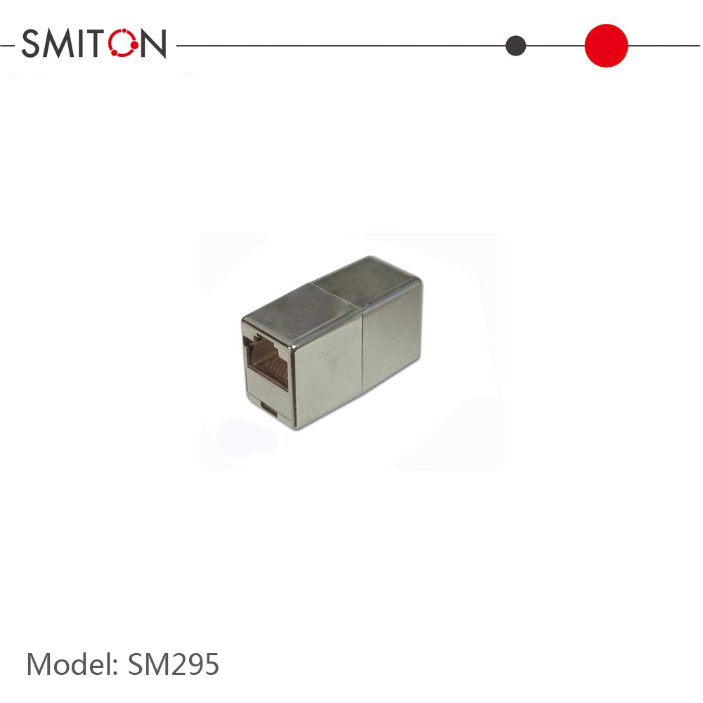 RJ45 Female to Female Keystone FTP Cat5 Shielded Inline Coupler