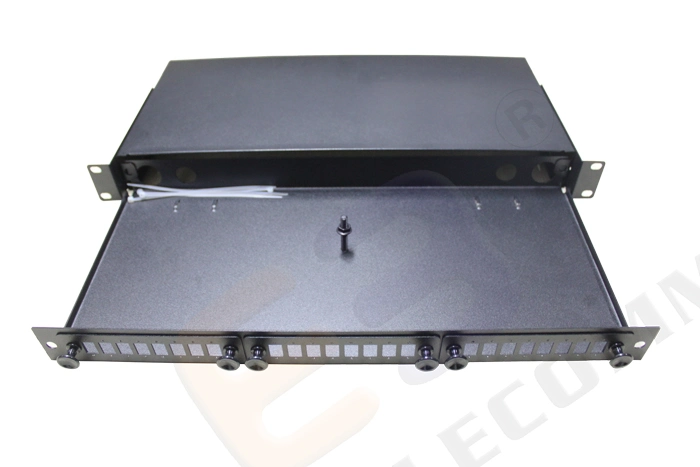 New Design Patch Panel ODF 24 Port Blank Fiber Patch Panel