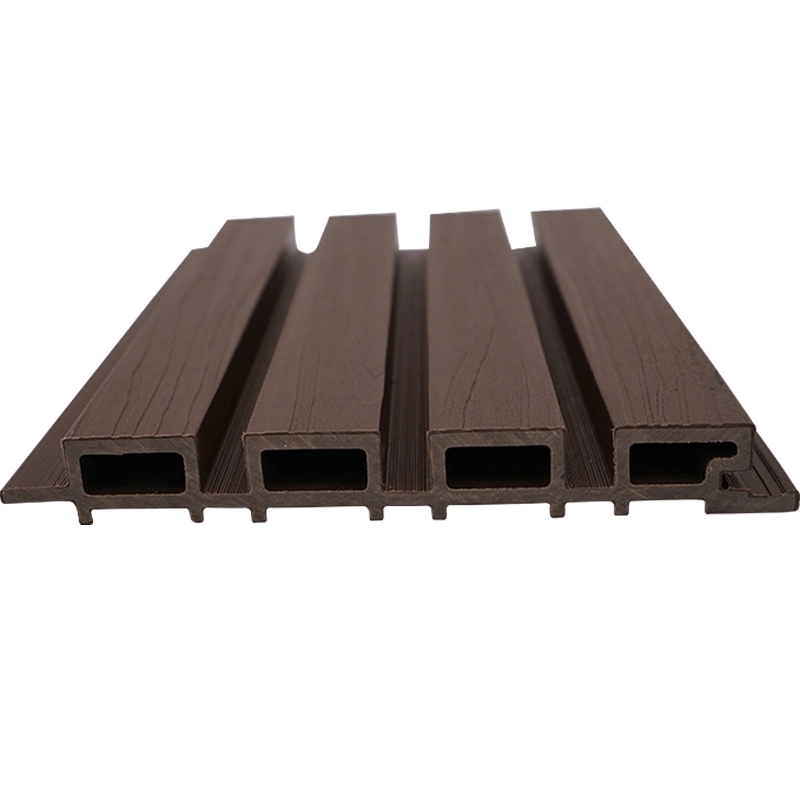 Co-Extrusion Outdoor Hollow Wood Plastic Composite Exterior WPC Wall Panel