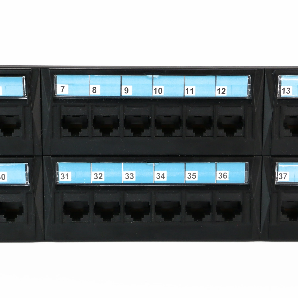 2u 48 Port Modular Removable UTP Patch Panel