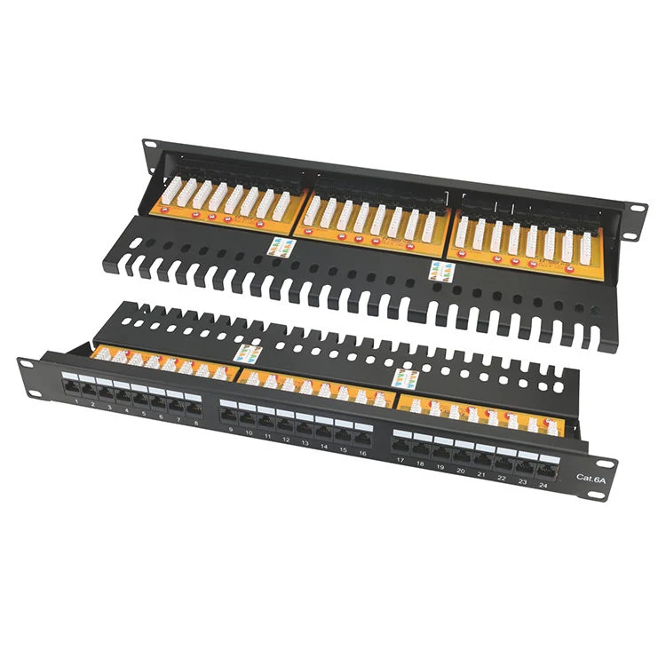 CAT6 UTP Patch Panel 24 Ports Krone IDC Drawer Type