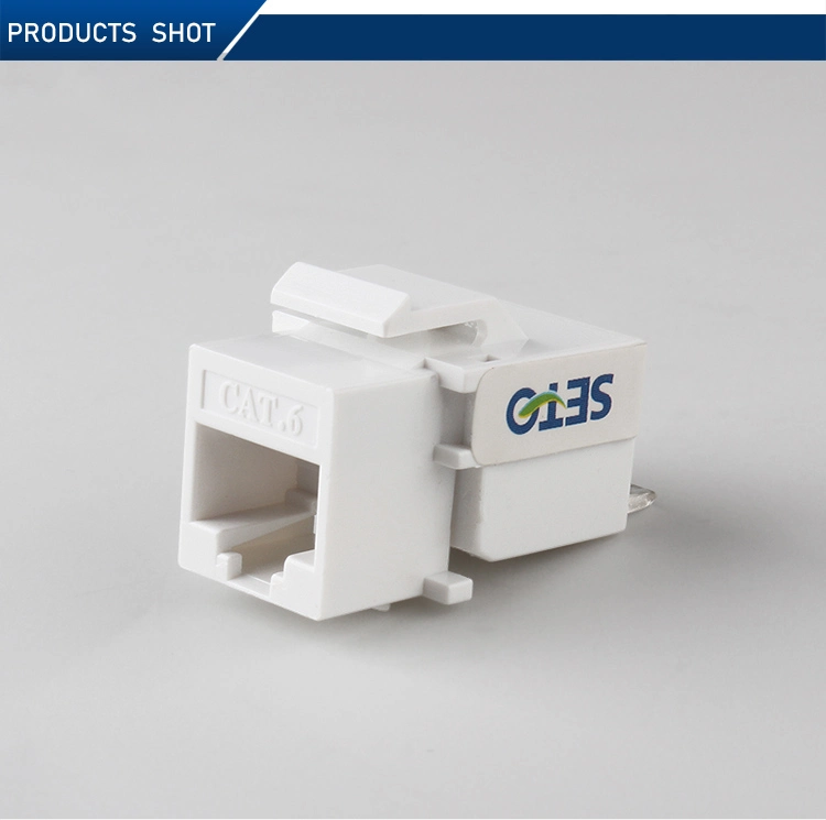 Hot Sale Toolless Female Jack UTP CAT6 RJ45 Keystone Jack