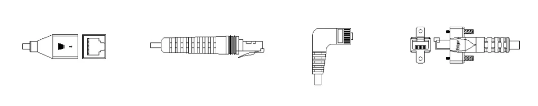 UL 1569 Wire with RJ45 Connector