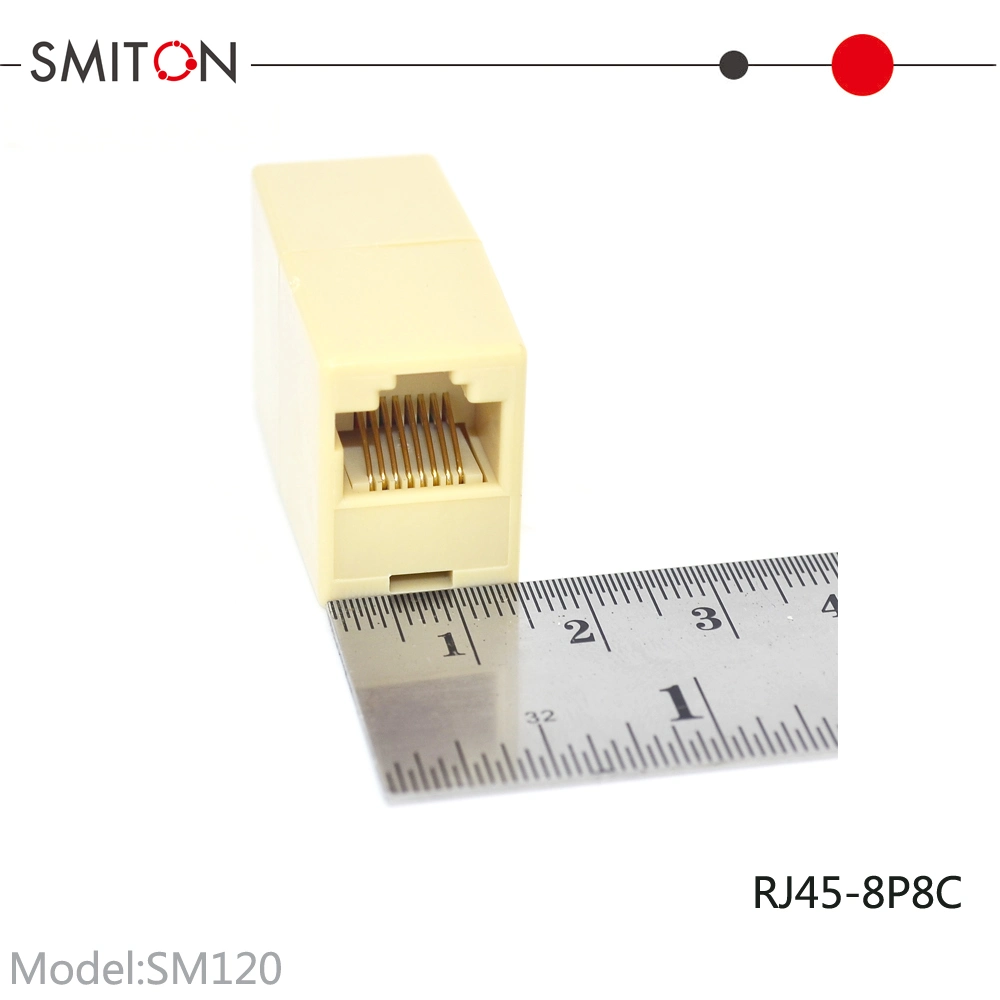 Newtwork Ethernet LAN Cable Female to Female RJ45 Coupler Straight Modular