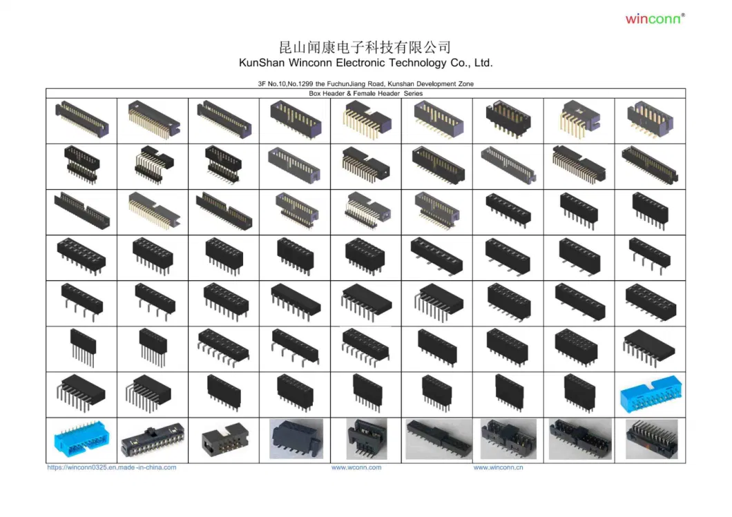 HDMI 19p ATX;Btx;FPC;FFC;Lvds;Header;IC Socket;RJ45;Rj11;USB;1394;DIN;Pcie;Serial ATA;Wtb;Btb;Wtw;RF;D-SUB;DVI;Ngff;M2;SIM;Memorycard;Battery;Pogo Pin Connector