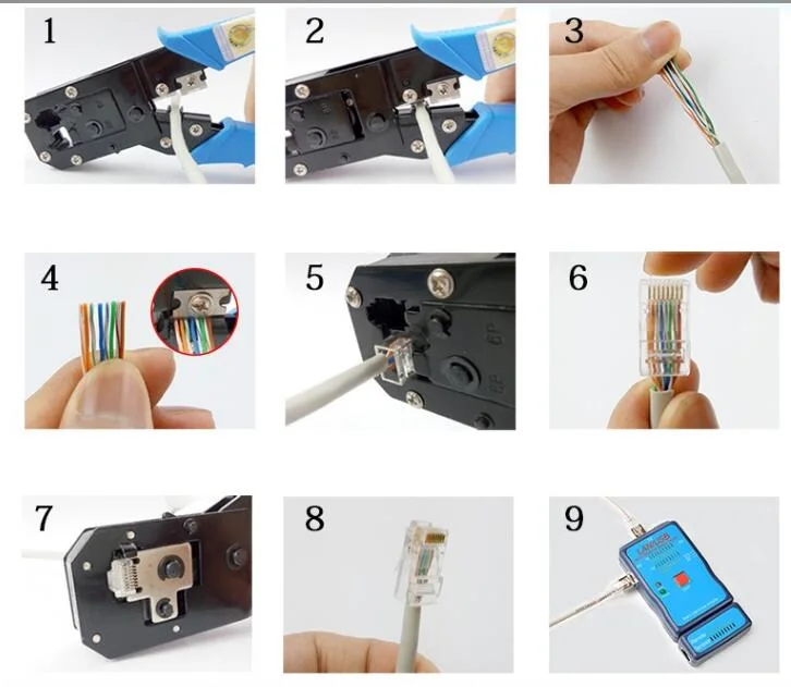 Flu Ke Tested RJ45 Cat5e FTP Keystone Jack