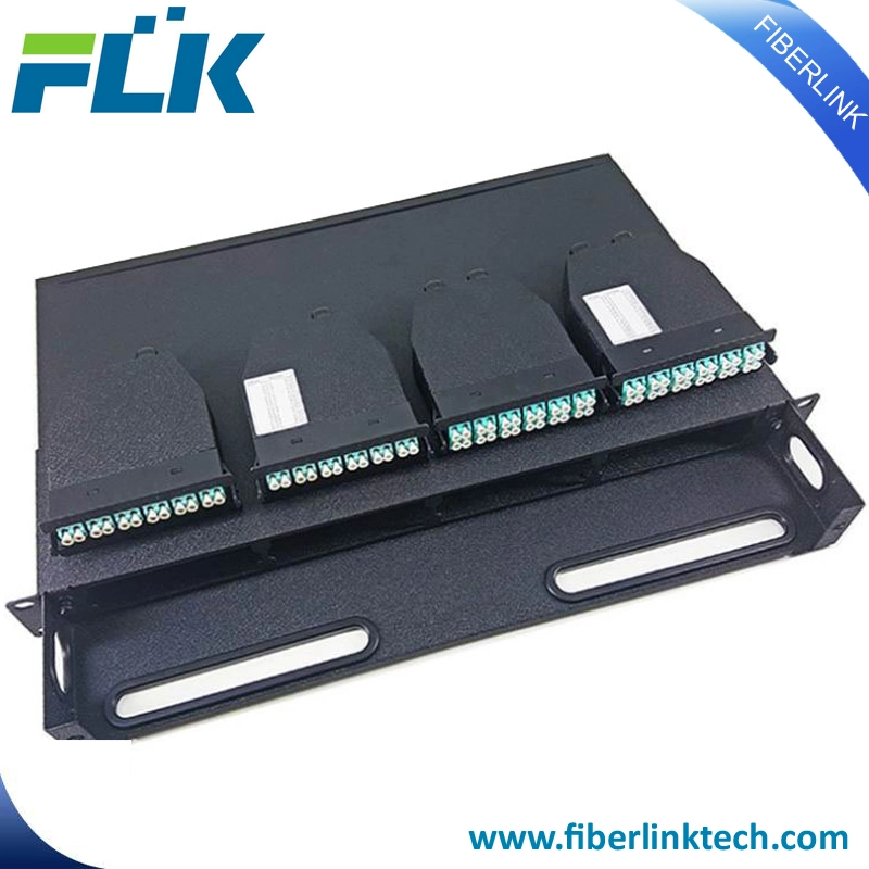 96/Cores MPO-LC Cassettes Panel Fiber Optic Distribution Frame for FTTH