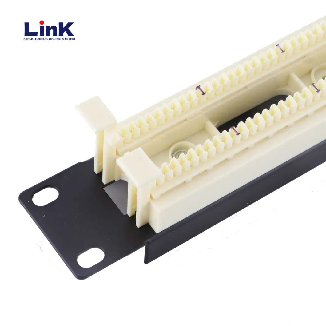 Keystone RJ45 Coupler Cat5e Feed-Through Patch Panel for Networks