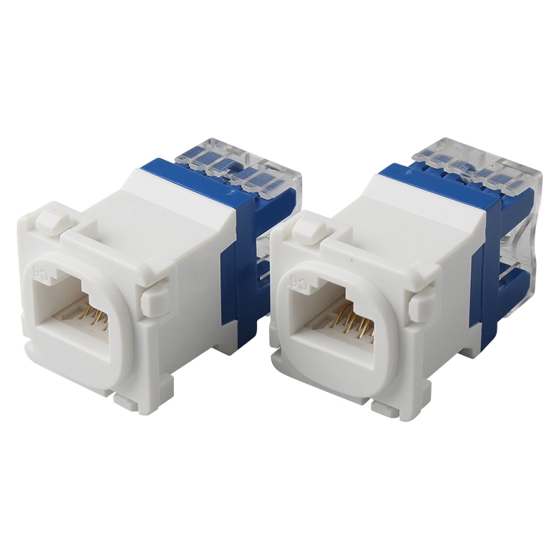 Australian Type RJ45 180degree Network Module UTP CAT6 Keystone Jack