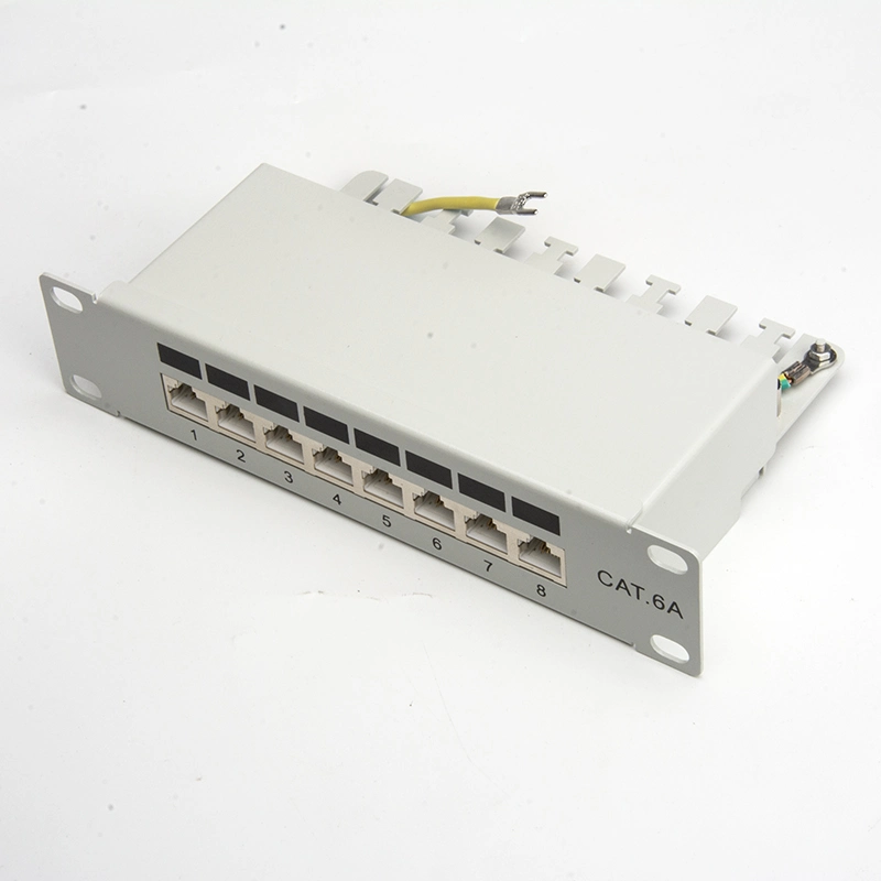 Network RJ45 CAT6 CAT6A 8 Port FTP for Patch Panel