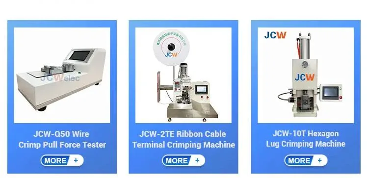 Jcw-321 RJ45 Series TM21 Series Modular Connectors Cable Crimping Machine