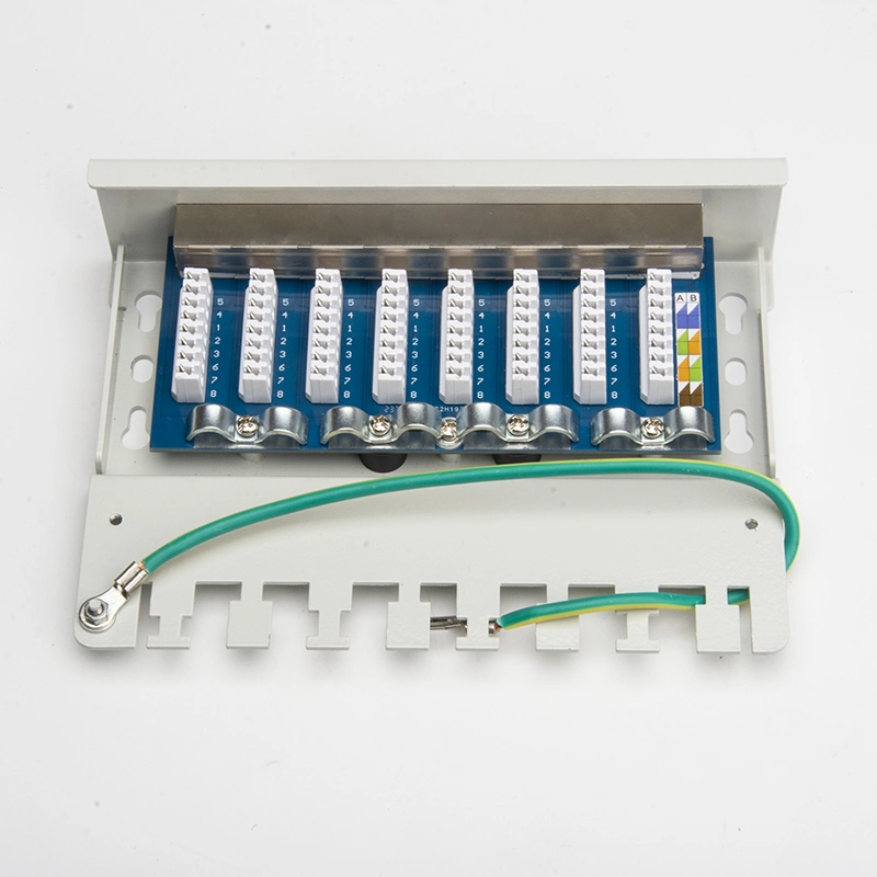 Network CAT6 CAT6A 8 Port Shielded for Patch Panel