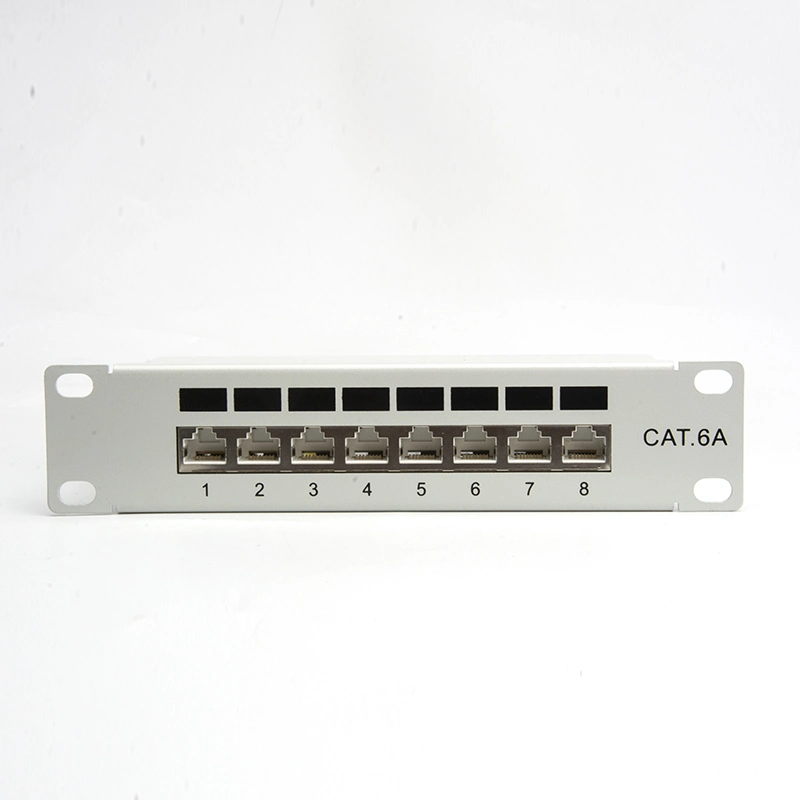 Network RJ45 CAT6 CAT6A 8 Port FTP for Patch Panel