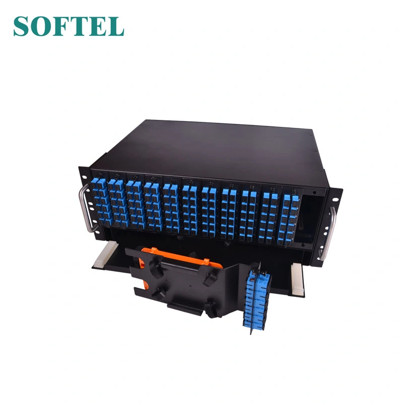 ODF Box 4u 144 Port Core LC/Sc/FC for Telecom Optical Distribution Frame