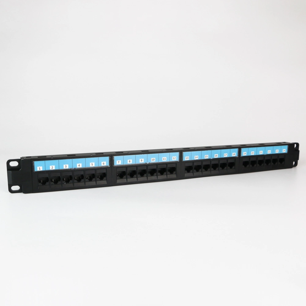 Networking Cbale Syetem Cat. 5e UTP Patch Panel 24 Port Modular