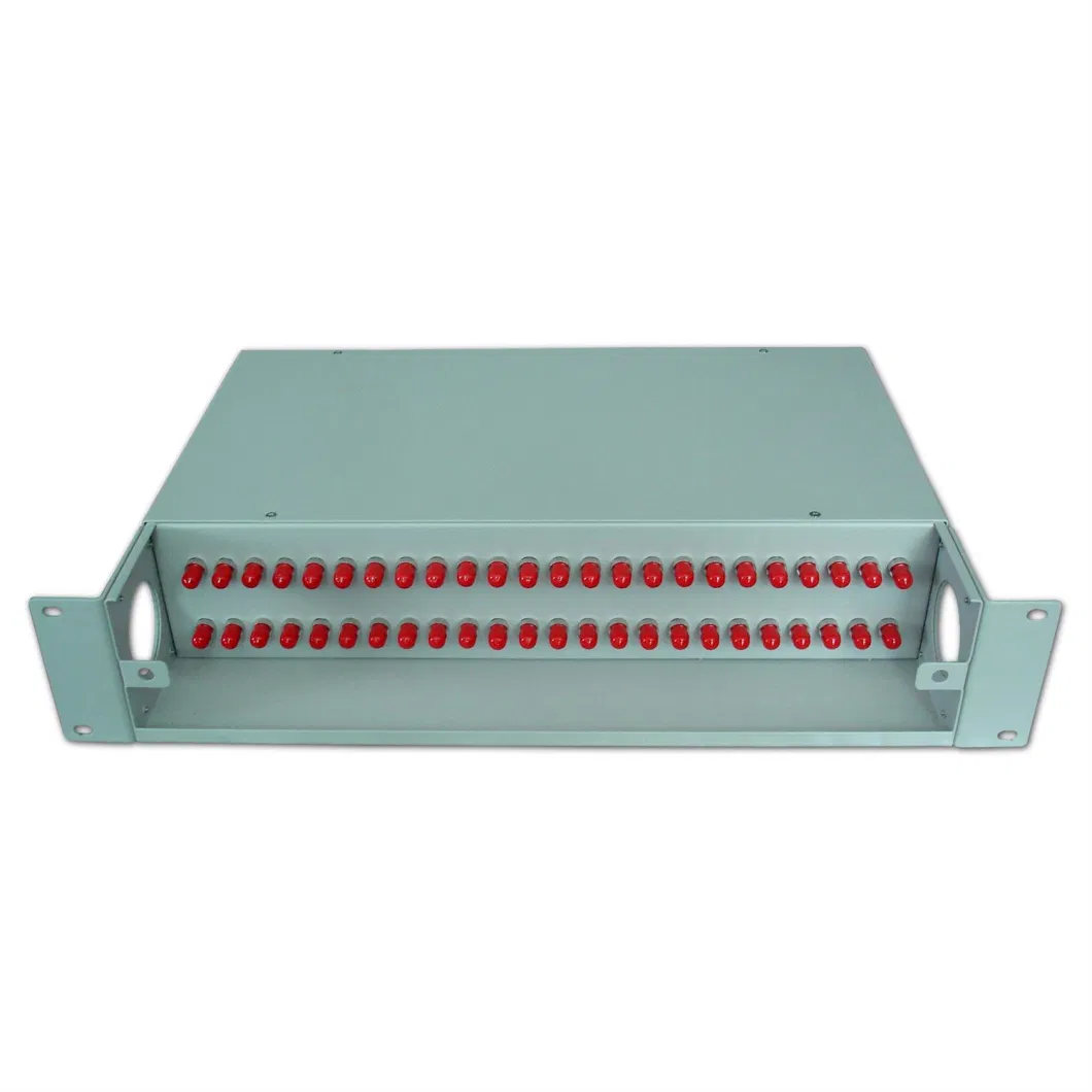 FTTH Optic Fiber Termination Distribution Box 48 Core Fiber Patch Panel