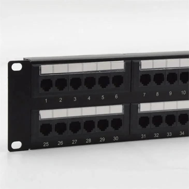 High Quality 2u 48 Port 19&quot; Cat 6 Ethernet Networking Unshielded Patch Panel