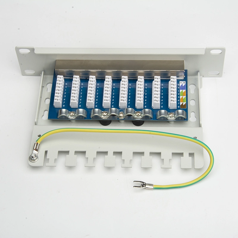 Network RJ45 CAT6 CAT6A 8 Port FTP for Patch Panel