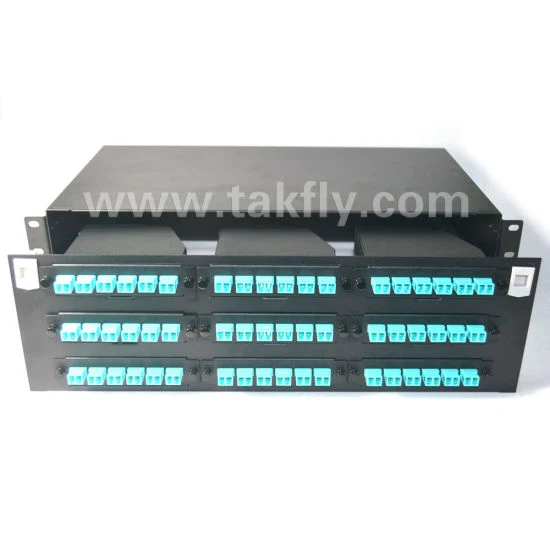 3u 19 Inch MPO MTP Rack Mount Fiber Optic Patch Panel