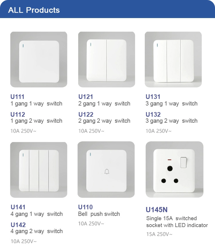 Factory High Quality BS UK British Standard Double CAT6 RJ45 Computer Socket Plastic PC Electrical Internet Switch Wall Socket