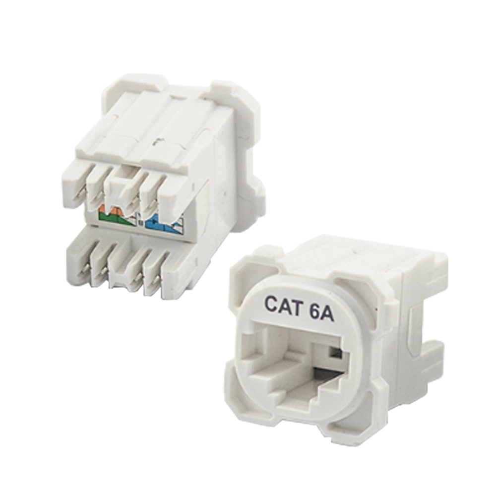 CAT6A RJ45 Network Socket Network Module Keystone Jack
