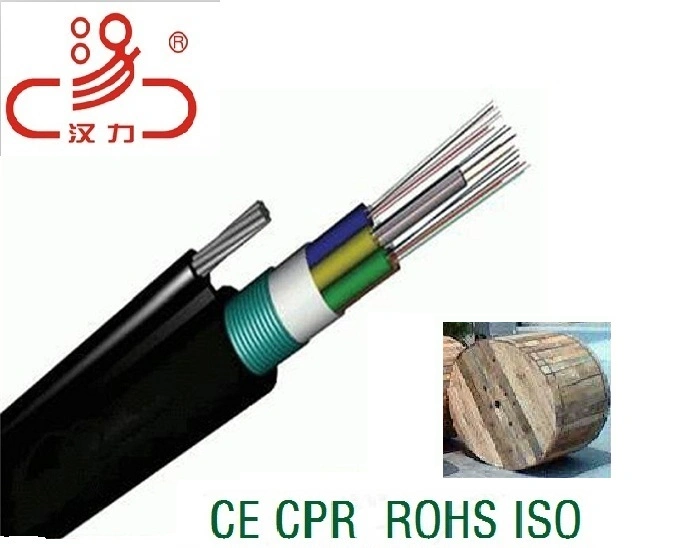 Communication Equipment 2~24 Core Outdoor Single Mode Fiber Optic Cable