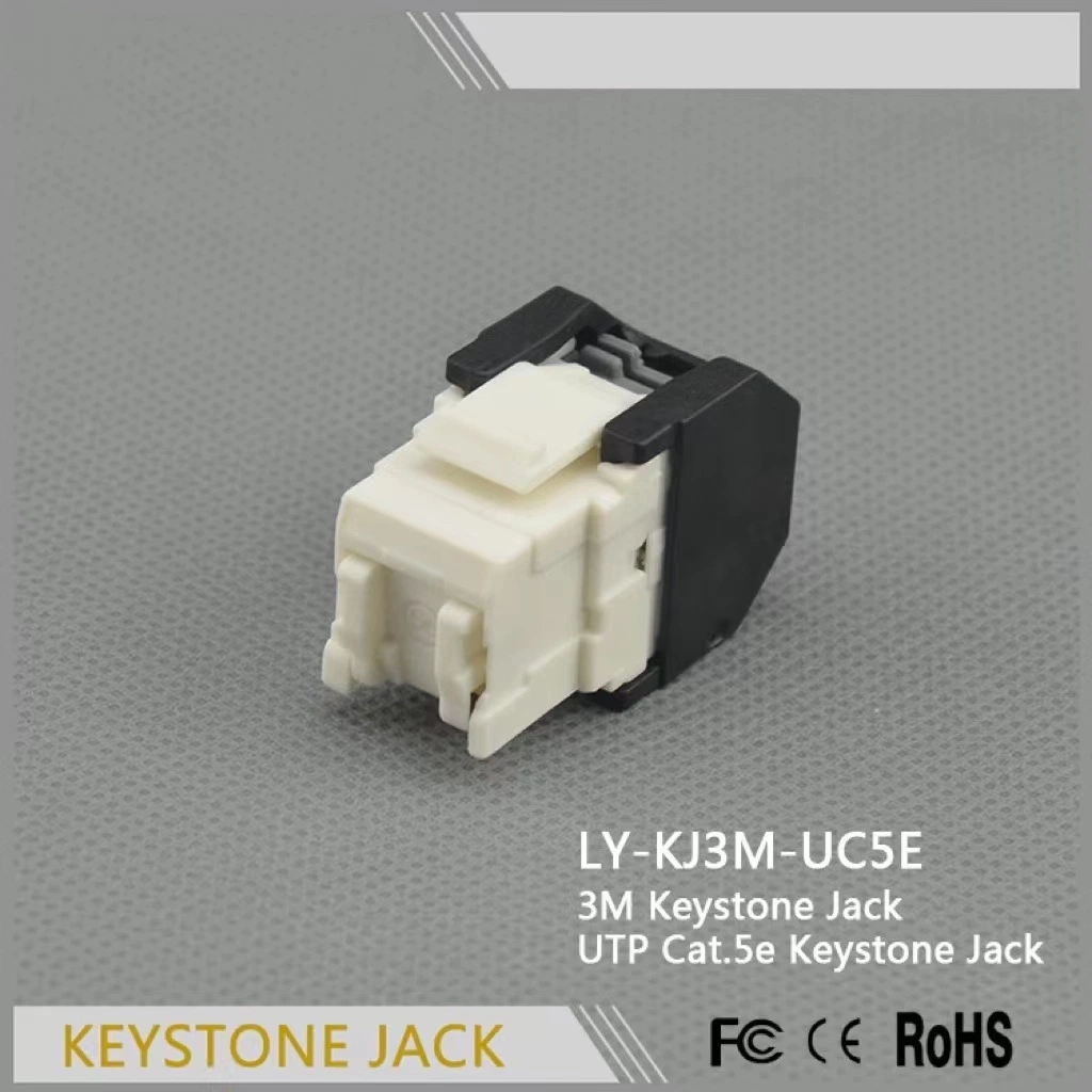 UTP Cat5e Cat6 RJ45 8P8C 3M Modular jack 3M Keystone jack