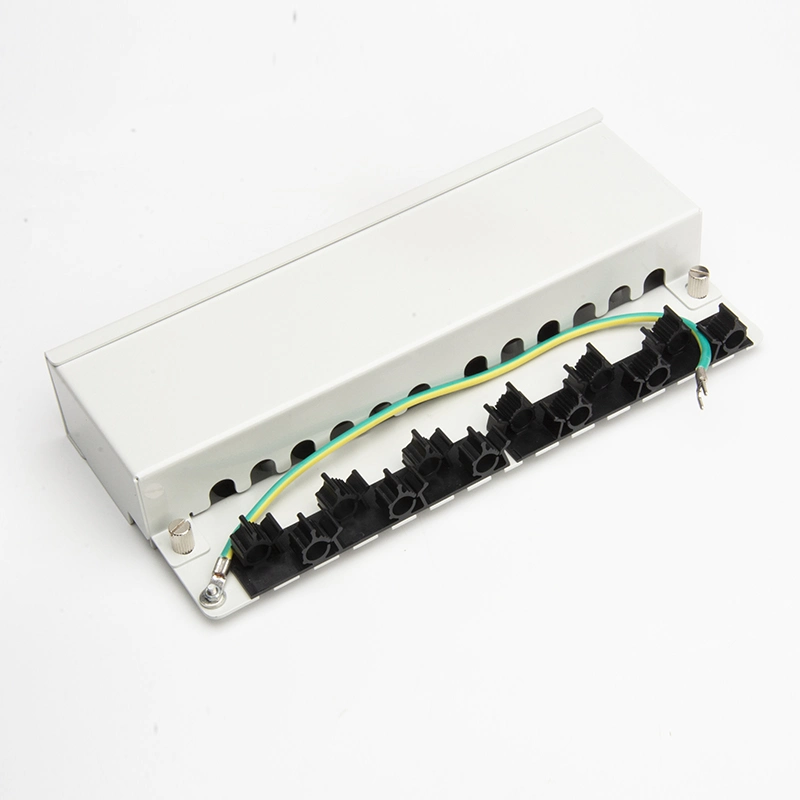 Hot Sale RJ45 CAT6 CAT6A 12 Port Shielded for Patch Panel