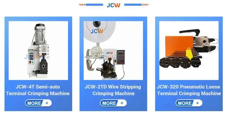 Jcw-321 RJ45 Series TM21 Series Modular Connectors Cable Crimping Machine