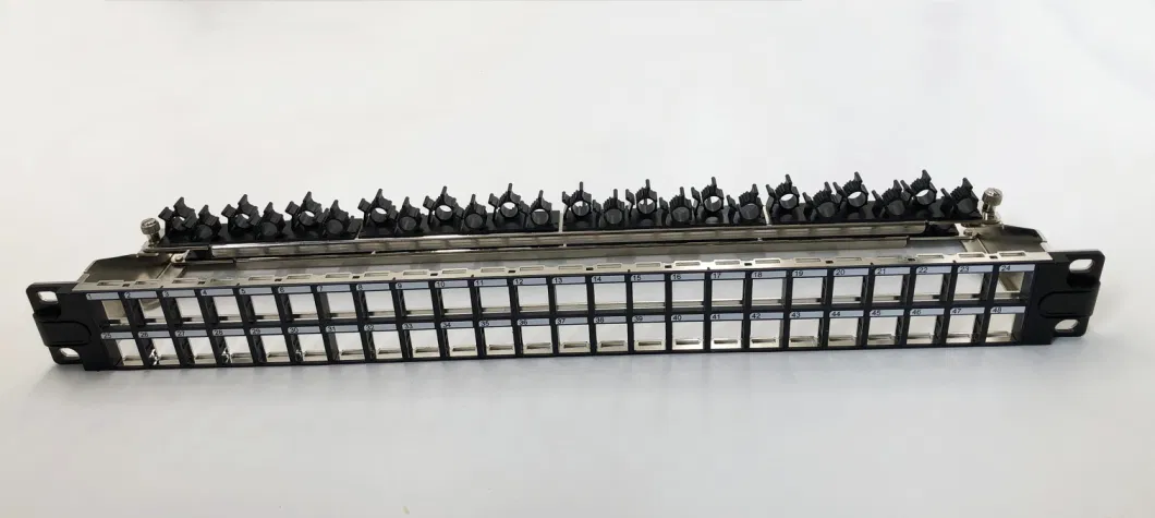 High Density 1u 48 Port Shielded FTP Patch Panel