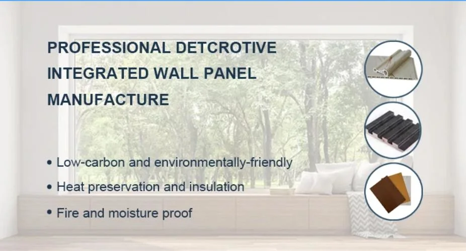 Decoration Board Popular Hollow plastic WPC Wall Panel