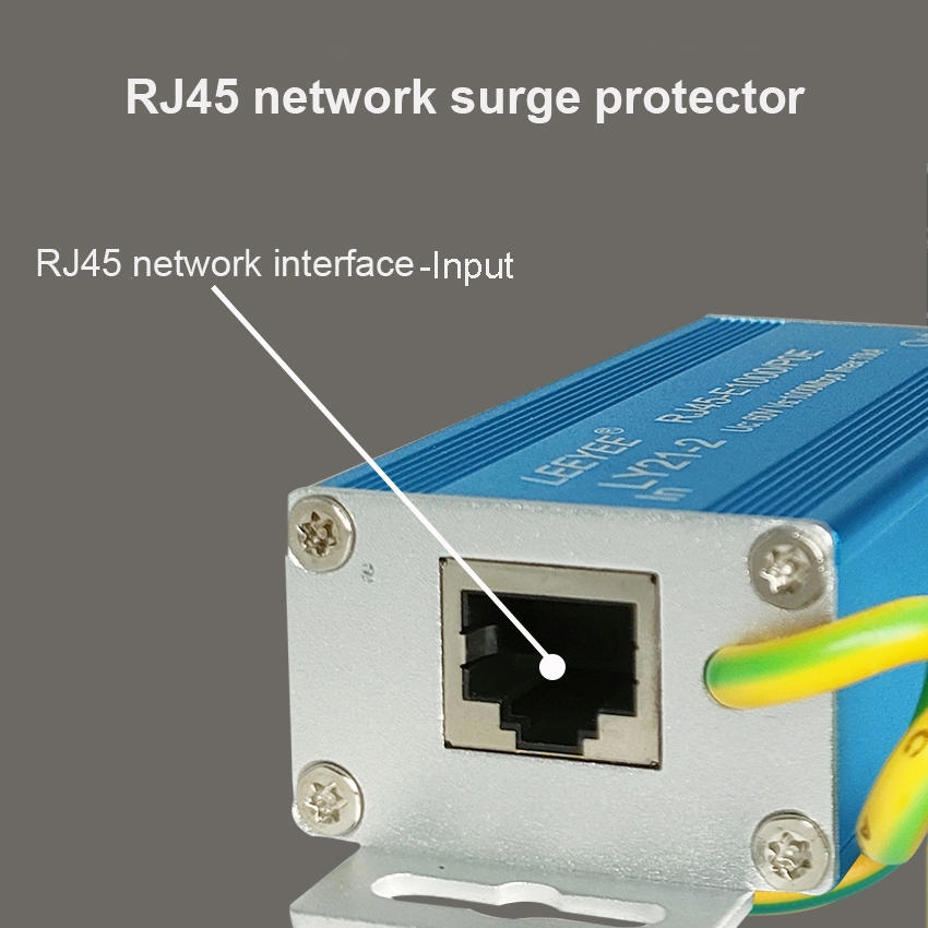 RJ45 1000-Poe Network Surge Protector Device for Lightning Protection