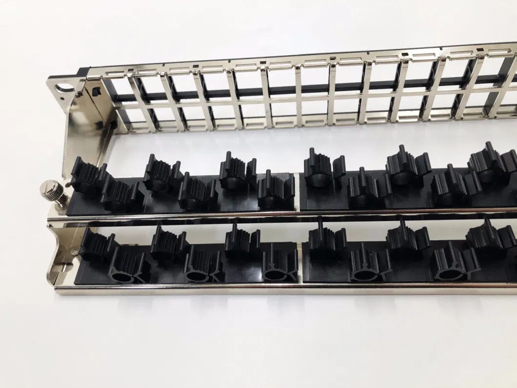 High Density 1u 48 Port Shielded FTP Patch Panel